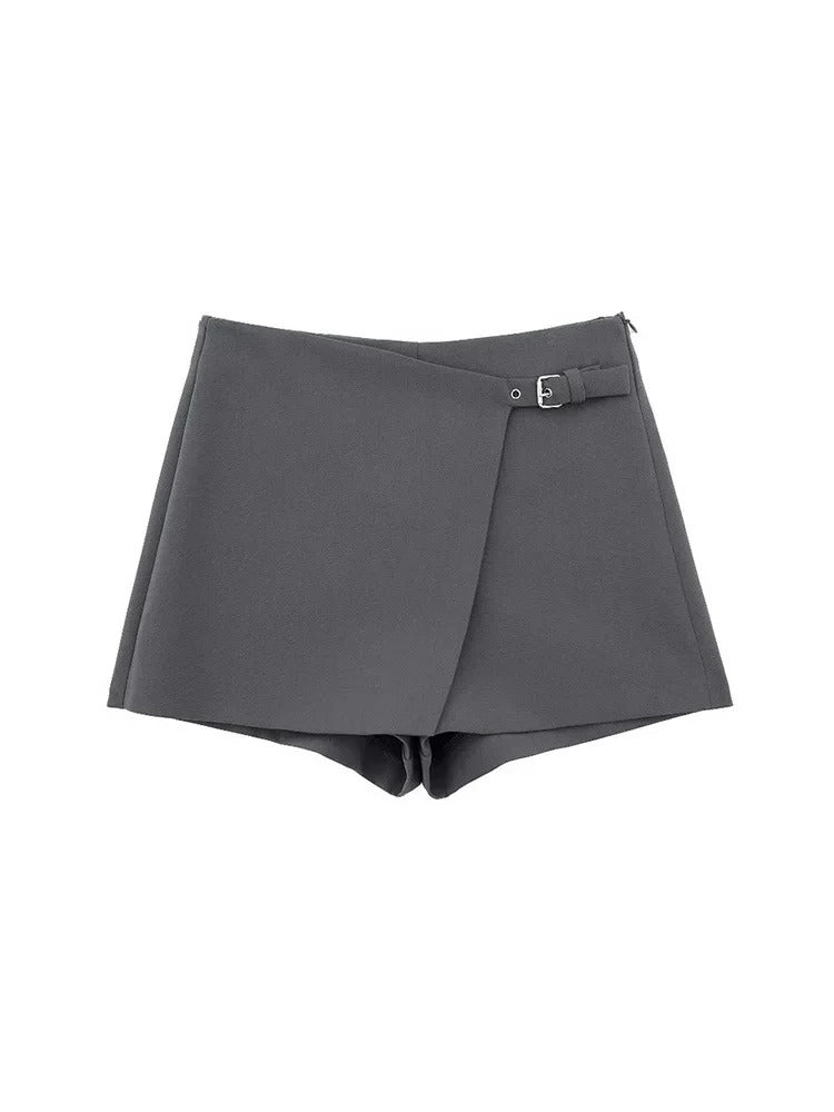 High Waist Bandage Mini Skort