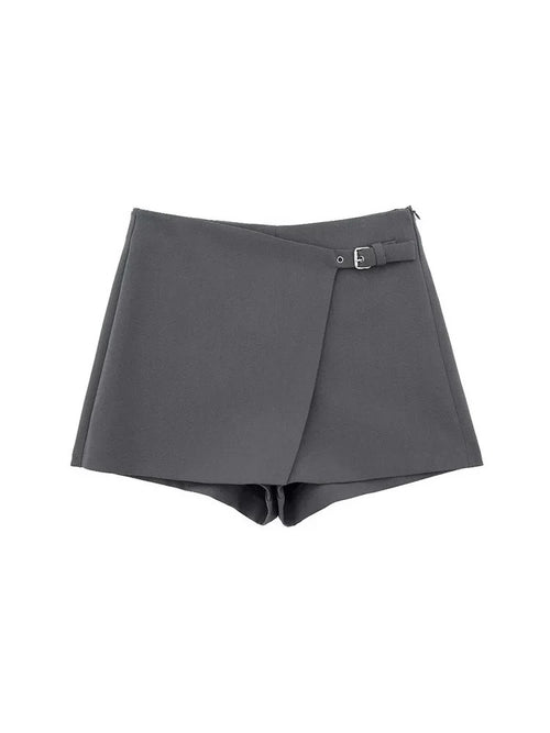 High Waist Bandage Mini Skort